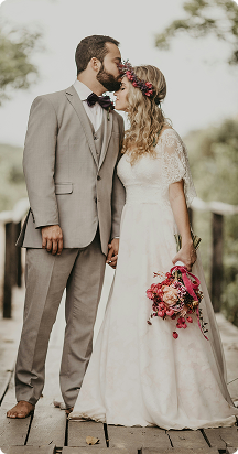 Match your wedding aesthetic