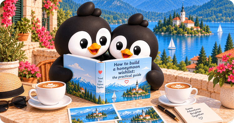 How to build a honeymoon wishlist: the practical guide