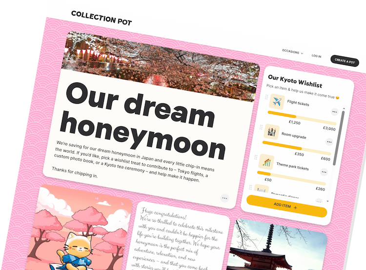 Group Gift Collections | Collection Pot
